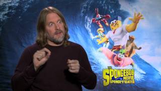 Interview with Paul Tibbitt  SpongeBob Movie [upl. by Tiraj]