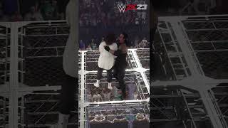 THE UNDERTAKER THROWS MANKIND OFF HELL IN A CELL  WWE 2K23 [upl. by Rhea691]