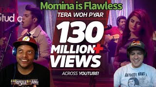 Tera Woh Pyar REACTION  Coke Studio 9  Momina Mustehsan amp Asim Azhar [upl. by Caputo604]