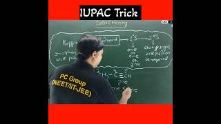 IUPAC Naming Trick shorts NEET IITJEE iupac [upl. by Akinak]