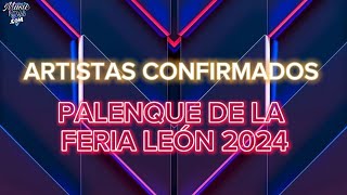 CALENDARIO PALENQUE FERIA DE LEÓN 2024 [upl. by Ahsilad]