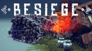 Besiege Best Creations  Steam Workshop Edition  Tanks Planes Transformers amp More [upl. by Enairb201]