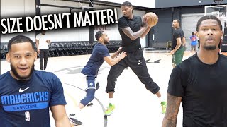 1v1 Cam Reddish amp 2023 NBA Draft Prospect Markquis Nowell SIZE DOESNT MATTER [upl. by Aneles61]