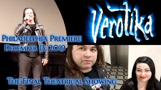 GLENN DANZIG VEROTIKA PHILLY SCREENING EVENT 12132019 [upl. by Buell]