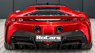 2023 FERRARI SF90 Stradale by Carlex Design  Sound Interior and Exterior [upl. by Rheims]