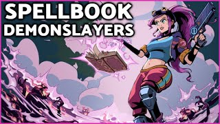 Spellbook Demonslayers  Sorcery Slinging Horde Survival Roguelike [upl. by Marjie]