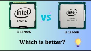 i9 12900K vs i7 12700K ULTIMATE CPU SHOWDOWN [upl. by Mitzl481]