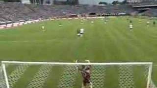 Colombian goalie goal [upl. by Ttelrahc817]