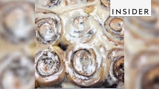 Rosens Cinnamon Buns in Toronto has nothin but buns [upl. by Ellsworth631]