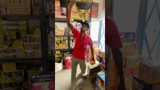 पटाखे की आवाज़ निकाली मुँह से🤩😂😱 unique style crackers shop in Delhi crackersmarket shorts [upl. by Hervey]