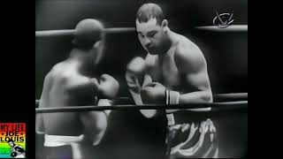 AI Joe Louis Narrates Ezzard Charles fight [upl. by Soluk181]