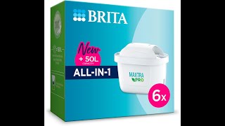 BRITA MAXTRA PRO All In One Water Filter Cartridge Review [upl. by Rennane]