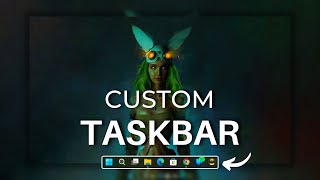 5 Ways to Customize Windows 11 Taskbar  2024 [upl. by Browning890]