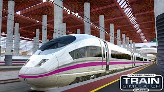 TRAIN SIMULATOR  RENFE AVE 103 ZARAGOZAGUADALAJARAMADRID FULL ROUTE [upl. by Jermayne]