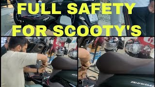 FULL SAFETY FOR SCOOTYS 🚦🛵 [upl. by Acined]