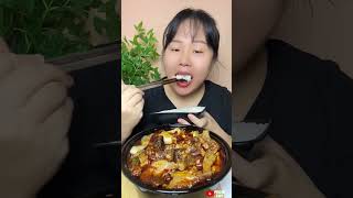 Eating Pork Meat Recipe is my escape from reality asmr porkrecipe porkmeat porkrecipes pork [upl. by Helaine]