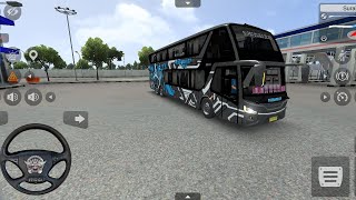 bus simulator Indonesia bimasena SDD bus video bus simulator Indonesia song music video 1k [upl. by Hauck]