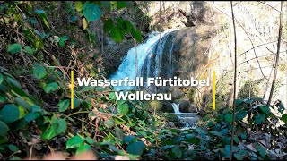 Wasserfall im Fürtitobel in Wollerau [upl. by Arocat]