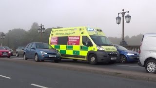 WMAS  7824  Emergency Ambulance  Citroen Relay  On shout [upl. by Maxey]