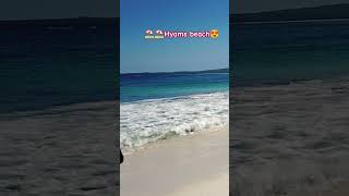 ⛱️⛱️ Whitest sand in the world Hyams Beach [upl. by Nylahs622]