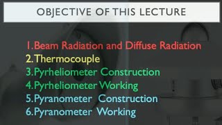 Pyranometer and Pyrheliometer construction and working  Solar Radiation measurements Devices [upl. by Ayotal]