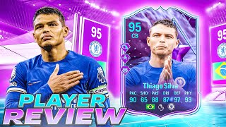 🤯95 END OF AN ERA THIAGO SILVA SBC PLAYER REVIEW  EA FC 24 ULTIMATE TEAM [upl. by Bennie850]