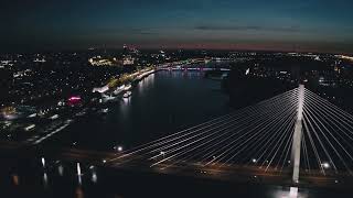 Warsaw Poland in 4K ULTRA HD HDR by Drone  A Cinematic Film of Warsaw by Drone Kings [upl. by Marthe]