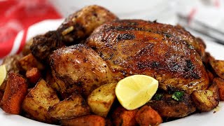 PERFECT ROAST CHICKEN  WHOLE ROASTED CHICKEN [upl. by Faubert180]