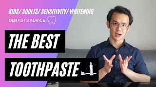 THE BEST TOOTHPASTE in 2021 A Dentists Guide  Ep 2 [upl. by Weikert]