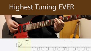 Highest Guitar Tuning EVER By Using A VSTHelix Native Poly Pitch [upl. by Elleina]