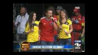 RECIBIMIENTO A LA SELECCION COLOMBIA [upl. by Edahs]