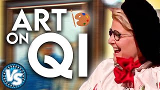 ART On QI Funny And Interesting Rounds [upl. by Gillan]