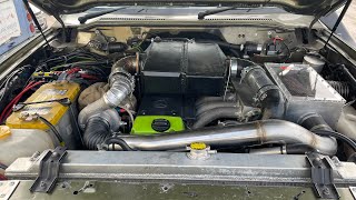 Nissan Patrol Y61 SWB OM606 Engine VNT Turbo Dyno Test High RPM Extreme Offroad [upl. by Aneeh]