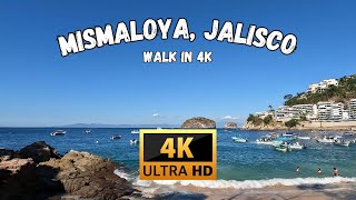 A walking tour of Mismaloya Jalisco in 4K [upl. by Burgener429]