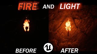 Lets Build the RPG  61 – Torch Fire Full Tutorial  Fire and Light in Unreal Engine 5 [upl. by Teragramyram]