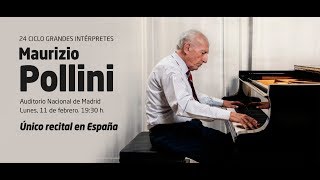 Maurizio Pollini en Madrid  24 CICLO GRANDES INTÉRPRETES [upl. by Weismann374]