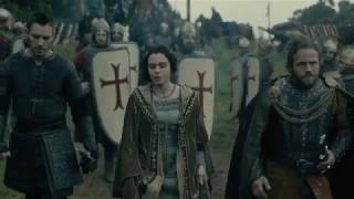 Vikings S05 E02 King Aethelwulf meets Bishop Heahmund [upl. by Walcoff]