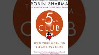 Robin Sharma – The 5 AM Club Audiobook Part 1 [upl. by Hesper643]