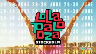 Lollapalooza  2830 JUNI 2019  GÄRDET STOCKHOLM [upl. by Winston]