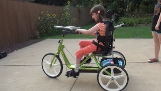 Rifton Adaptive BikeTricycle  Special Needs Bicycle  Trike [upl. by Otrebogir]