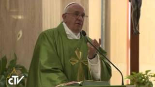 “Il Dio spray non esiste” Omelia di Papa Francesco del 9 ottobre 2014 [upl. by End604]