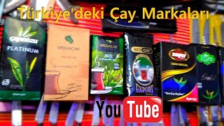 ❤️Türkiye’deki Çay Markaları ✅Çayınözü Çay ✅Vega Çay ✅Beyçay ✅Zafer Çay ✅Rizem Gold Çay [upl. by Ede]