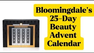 Bloomingdales 25 days beauty advent calendar [upl. by Ahcurb813]