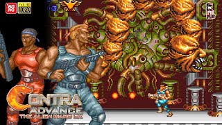 Contra Advance The Alien Wars EX GBA Gameplay Longplay  魂斗羅 ハードスピリッツ [upl. by Pogah]