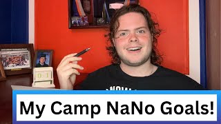 My Goals for Camp NaNoWriMo 2024 [upl. by Ripleigh]