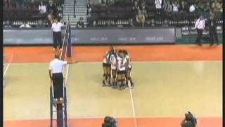 Rainbow Wahine Volleyball 2011  WAC Semi Final 3 Hawaii Vs Fresno State Part 5 of 5 [upl. by Navonod910]