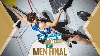 🔥IFSC LEAD Mens Final World Cup Bern 2023 [upl. by Olra]