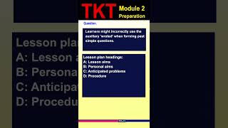 TKT Module 2 Full Practice Test with Answer [upl. by Ennahoj328]