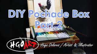 DIY Pochade Box  Making of part 2 [upl. by Akimat920]