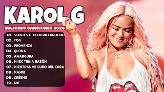 Karol G Mix Éxitos 2024  Lo Más Popular de Karol G 2024 [upl. by Arlee521]